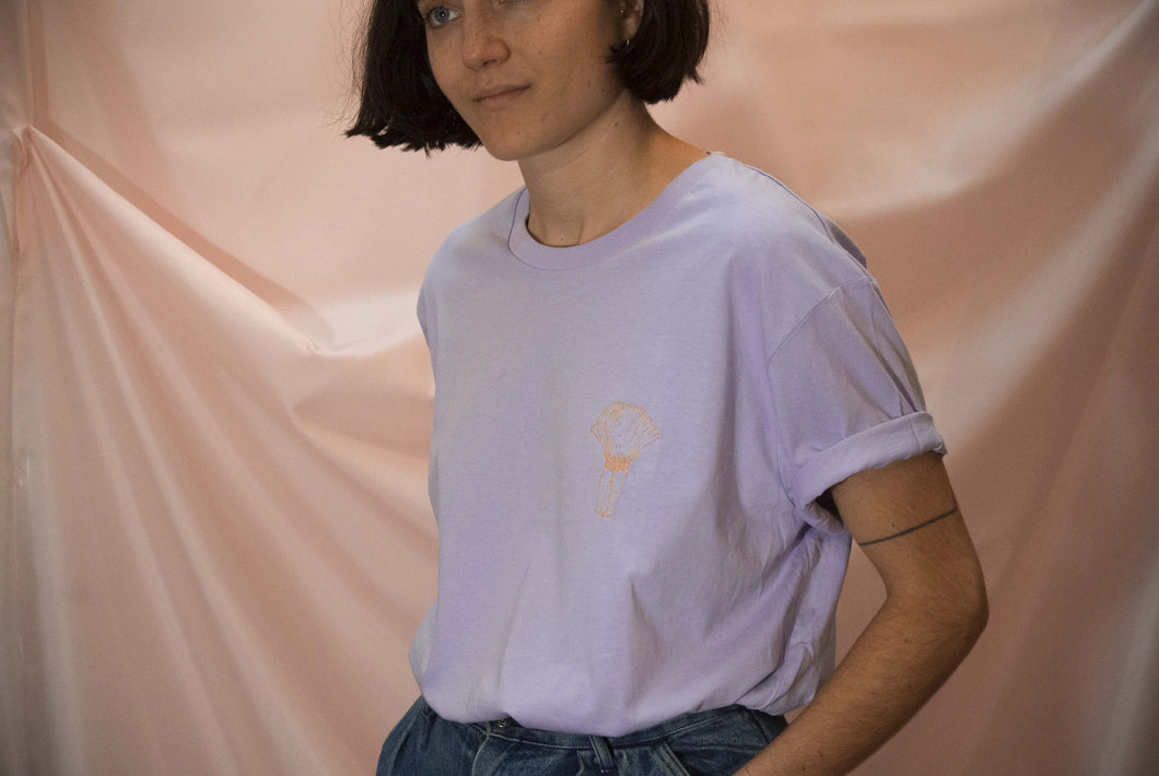 Le t-shirt iconique Unisexe Violet Glycine